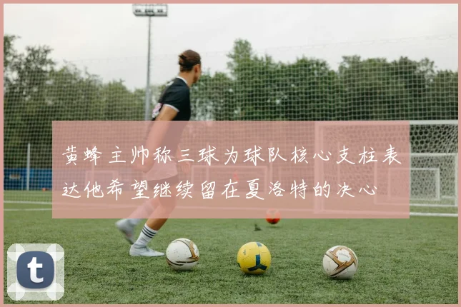 黄蜂主帅称三球为球队核心支柱表达他希望继续留在夏洛特的决心
